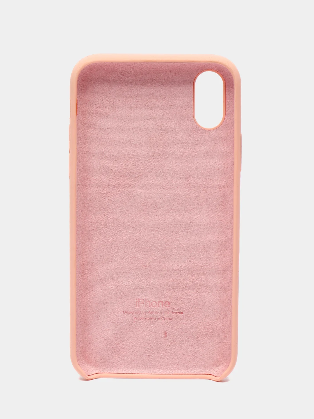 Карамельный чехол Silicone Case для iPhone X/XS