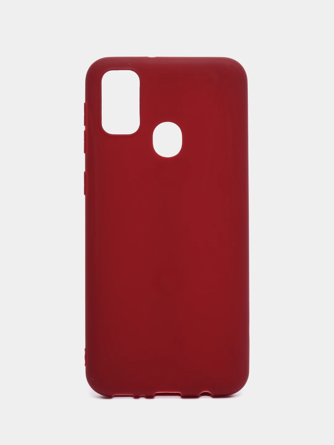 Бордовый чехол Samsung Galaxy M21 / M30s силиконовый
