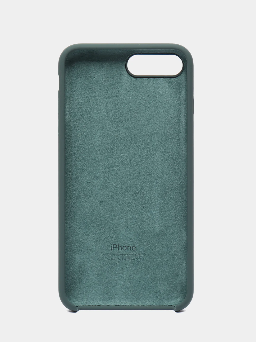 Зелёный хаки чехол Silicone Case для iPhone 7 Plus / 8 Plus