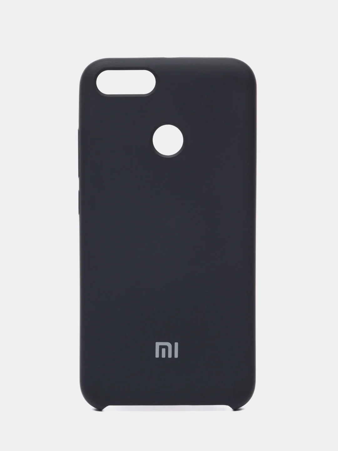 Синий меланж чехол Silicone Case для Xiaomi Mi A1/Mi 5X
