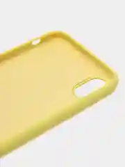 Лимонный чехол Silicone Case для iPhone X/XS