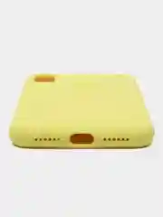 Лимонный чехол Silicone Case для iPhone X/XS