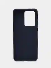 Темно-синий чехол Samsung Galaxy S20 Ultra силиконовый