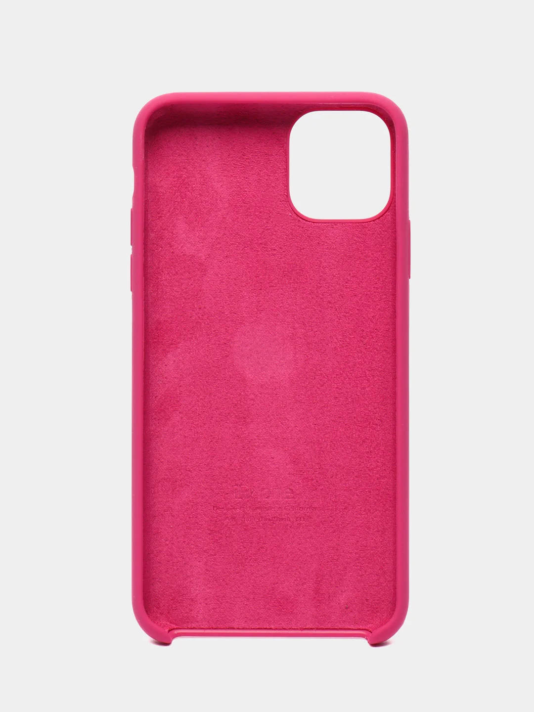Тёмно-розовый чехлы для iPhone 11 Pro Max, Silicone Case