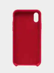 Вишнёвый чехол Silicone Case для iPhone X/XS