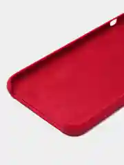 Вишнёвый чехол Silicone Case для iPhone X/XS