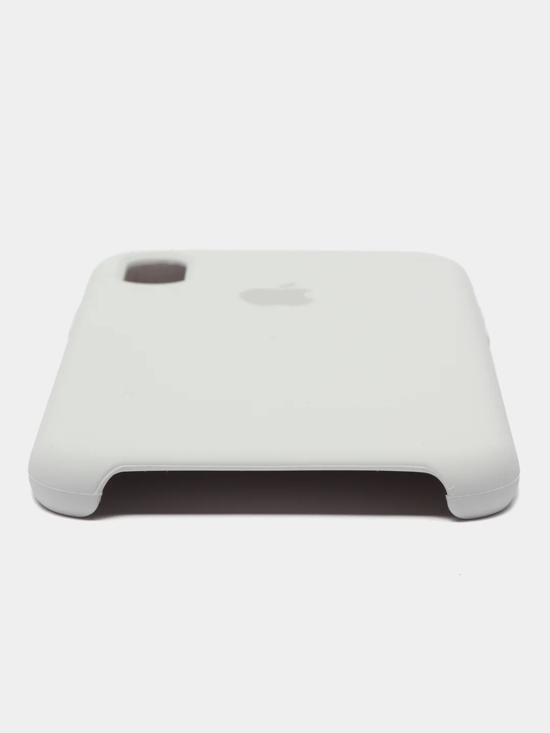Белый чехол Silicone Case для iPhone X/XS