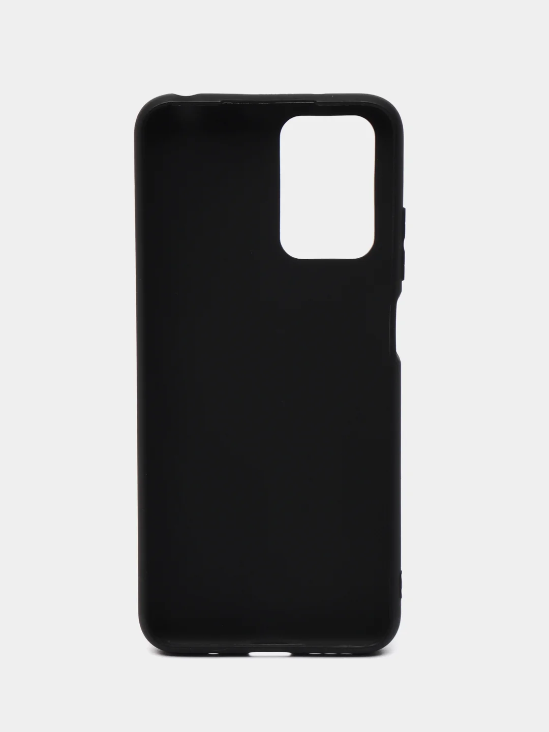 Черный чехол для Xiaomi Redmi 10 (Сяоми Редми 10), силиконовый, матовый, черный