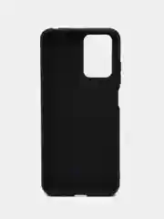 Черный чехол для Xiaomi Redmi 10 (Сяоми Редми 10), силиконовый, матовый, черный