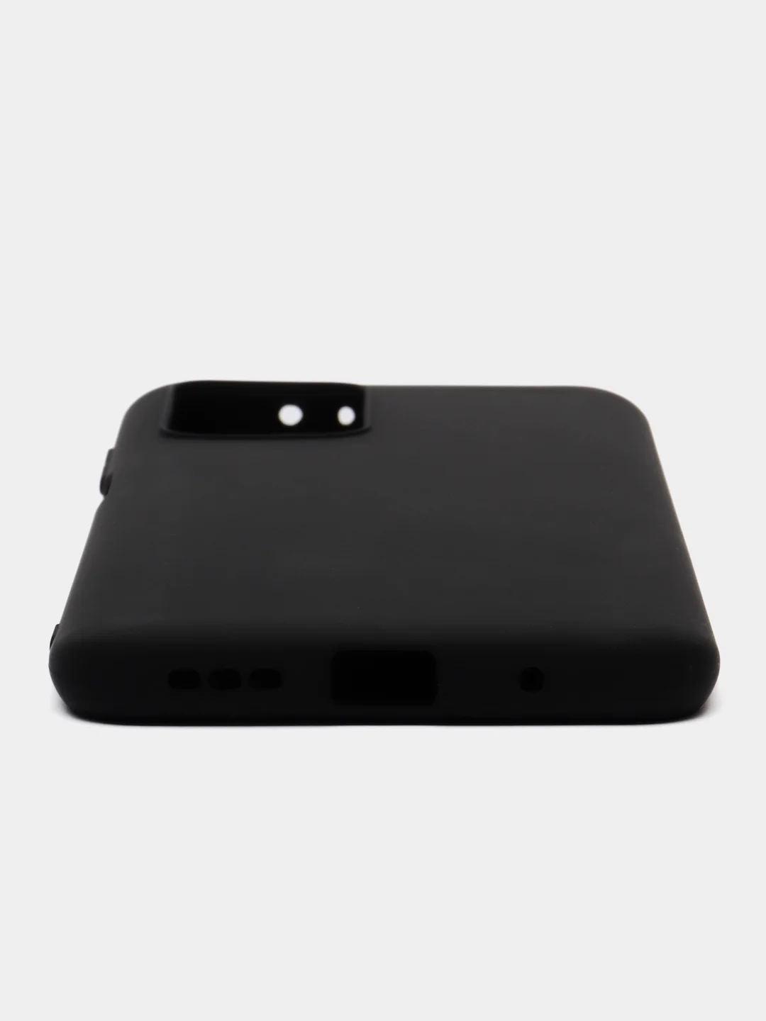 Черный чехол для Xiaomi Redmi 10 (Сяоми Редми 10), силиконовый, матовый, черный