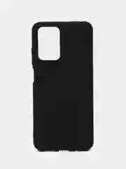Черный чехол для Xiaomi Redmi 10 (Сяоми Редми 10), силиконовый, матовый, черный