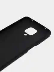 Черный чехол для Xiaomi Note 9S/ Note 9 Pro однотонный