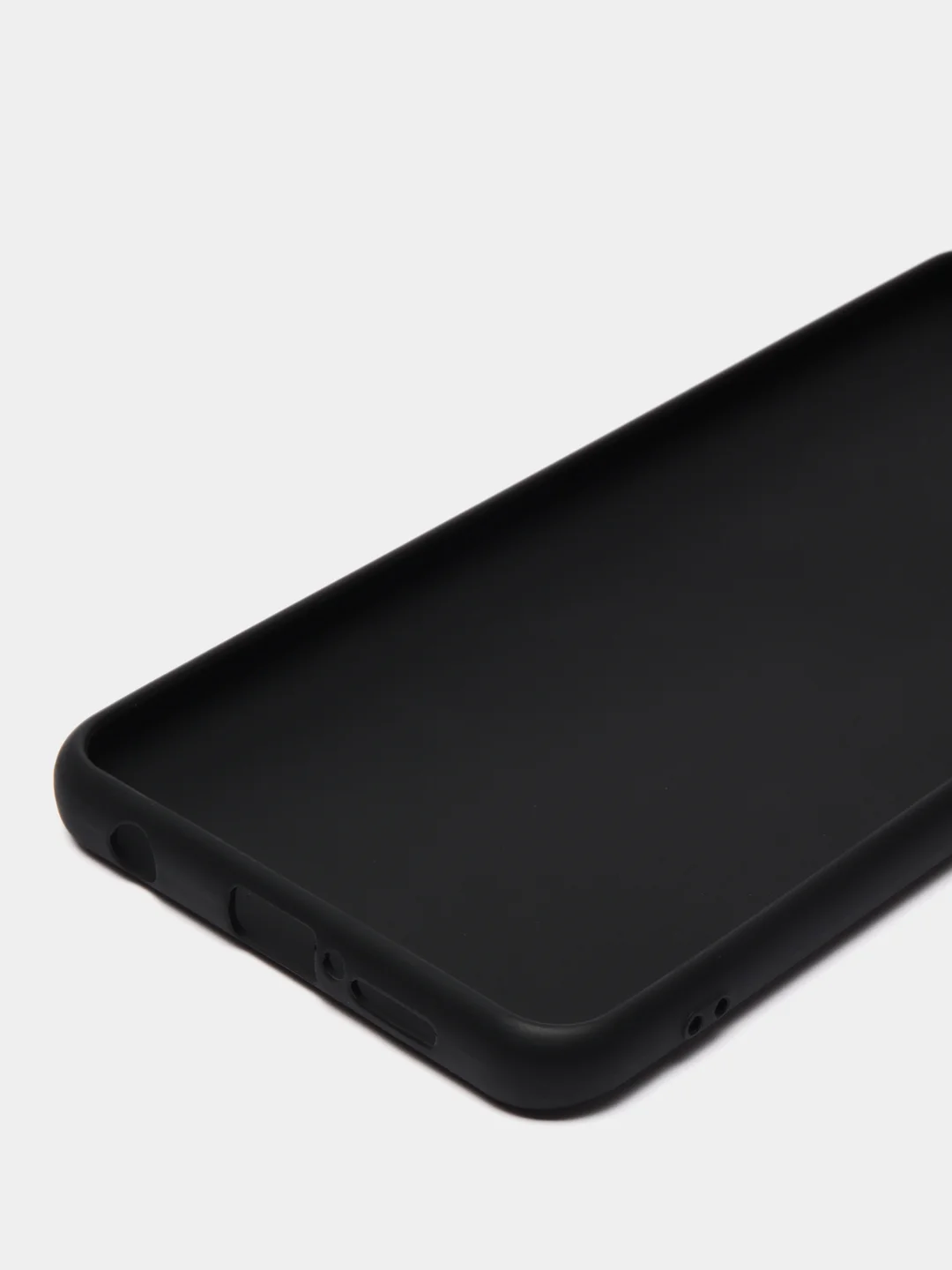Черный чехол для Xiaomi Note 9S/ Note 9 Pro однотонный