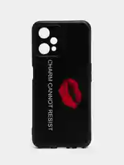 Синий силиконовый чехол для Realme 9 PRO / Realme 9 5G, с принтом, с рисунком (Реалми 9 про)