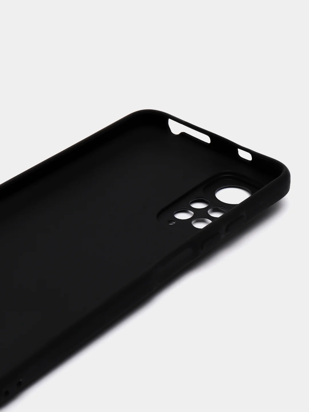 Голубой силиконовый чехол для Xiaomi Redmi Note 11 4G / 11S 4G / 11S NFC 4G, с принтом