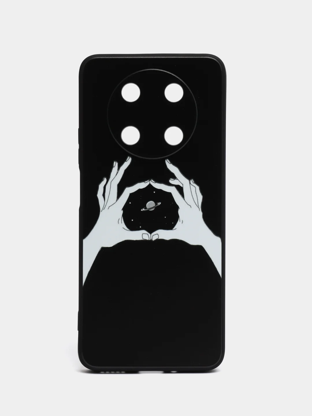 Пастельно-коралловый силиконовый чехол для Huawei nova Y90, с принтом, с рисунком (Хуавей Нова У90 )