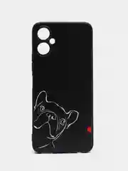 Песочный хаки силиконовый чехол для Tecno Spark 9 Pro, с принтом, с рисунком (Техно Спарк 9 Про)