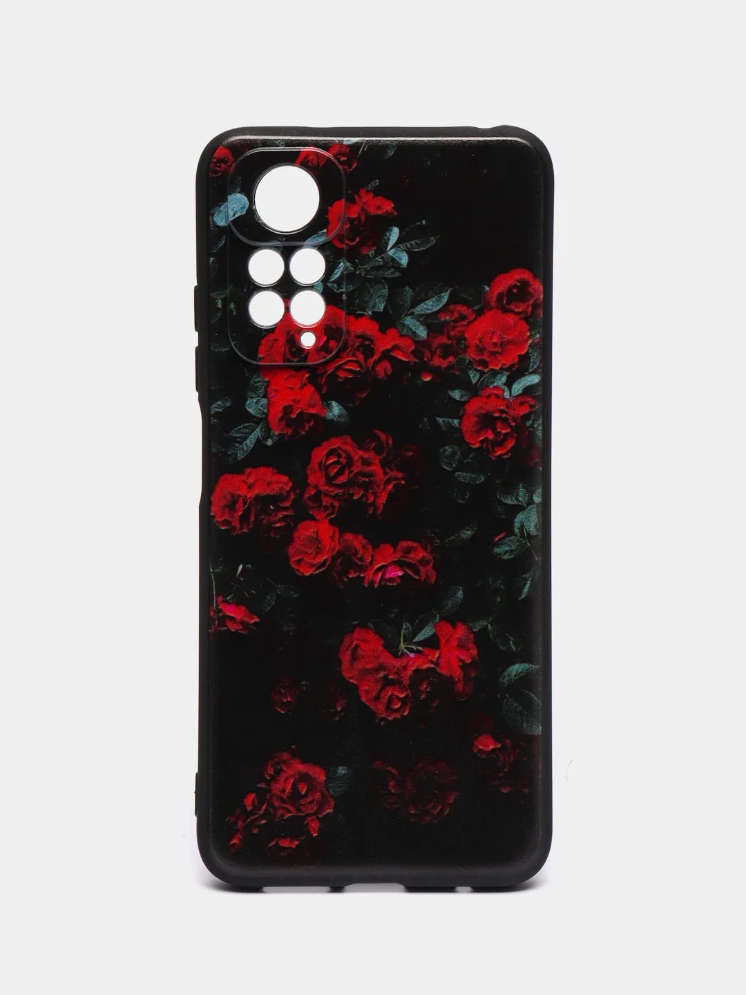 Оранжевый силиконовый чехол для Xiaomi Redmi Note 11 4G / 11S 4G / 11S NFC 4G, с принтом
