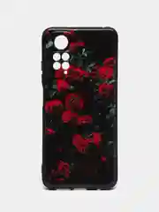 Оранжевый силиконовый чехол для Xiaomi Redmi Note 11 4G / 11S 4G / 11S NFC 4G, с принтом