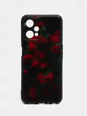 Оранжевый силиконовый чехол для Realme 9 PRO / Realme 9 5G, с принтом, с рисунком (Реалми 9 про)