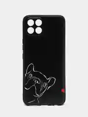 Песочный хаки силиконовый чехол для Infinix Smart 6 HD, с принтом, с рисунком (Инфиникс Смарт 6 ХД)