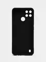 Сиреневый чехол для Realme C21y / C25y, с принтом, с рисунком (Реалми С21у / С25у)