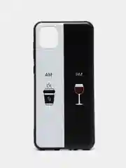 Бирюзовый чехол для Samsung Galaxy A04, с принтом, с рисунком (Самсунг Галакси А04)