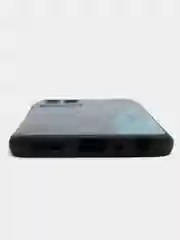 Тёмно-бирюзовый силиконовый чехол для Realme 8i / Narzo 50, с принтом, Реалми 8 ай / Нарзо 50)