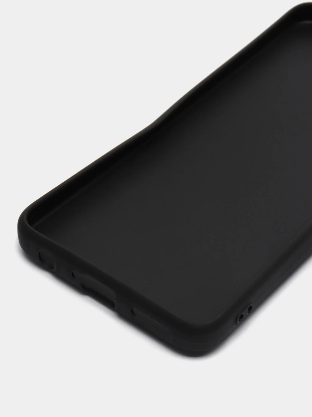 Тёмно-бирюзовый силиконовый чехол для Tecno Spark 9 Pro, с принтом, с рисунком (Техно Спарк 9 Про)