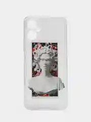 Аметистовый силиконовый чехол для Tecno Spark 9 Pro, с принтом, с рисунком (Техно Спарк 9 Про)