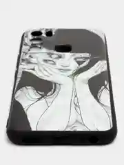 Белый силиконовый чехол для Infinix HOT 12i, с принтом, с рисунком (Инфиникс Хот 12 ай)
