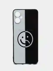Золотистый хаки силиконовый чехол для Tecno Camon 19 Neo, с принтом, с рисунком (Техно Камон 19 Нео)