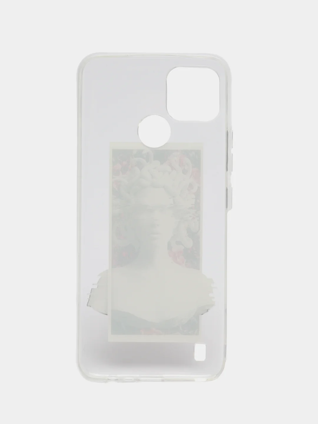 Аметистовый чехол для Realme C21y / C25y, с принтом, с рисунком (Реалми С21у / С25у)