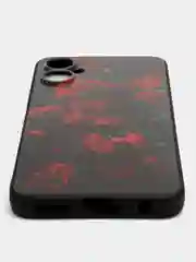 Оранжевый силиконовый чехол для Tecno Spark 9 Pro, с принтом, с рисунком (Техно Спарк 9 Про)