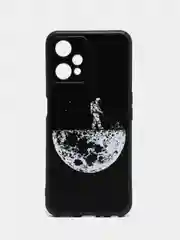 Мятный силиконовый чехол для Realme 9 PRO / Realme 9 5G, с принтом, с рисунком (Реалми 9 про)