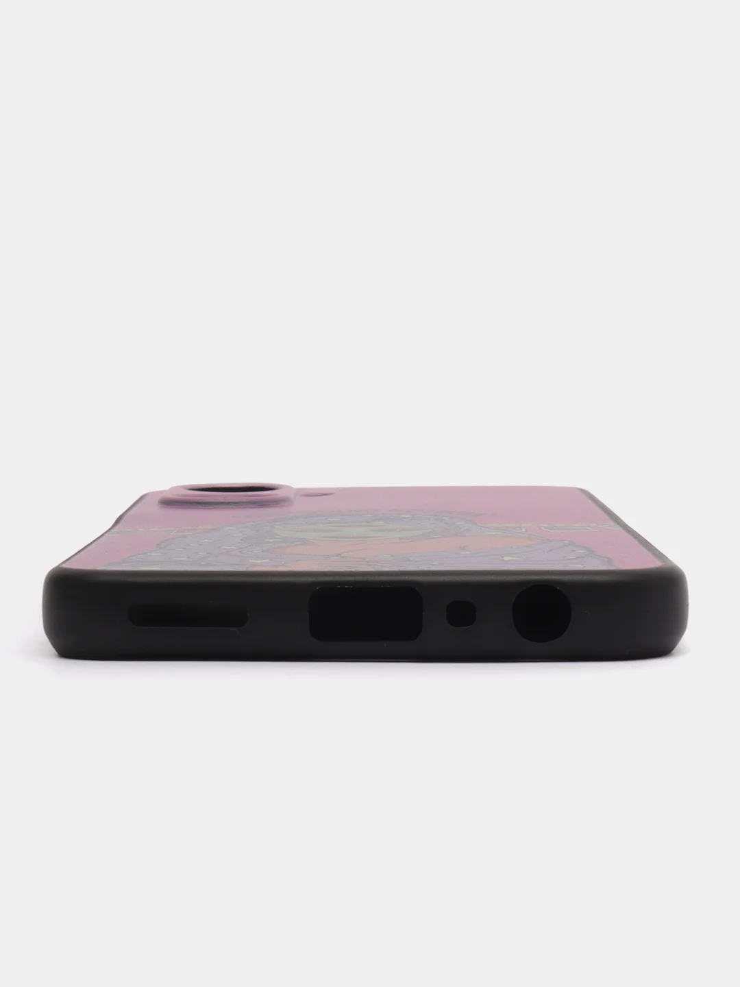 Приглушённый хаки силиконовый чехол для Realme 10 4G, с принтом, с рисунком (Реалми 10 4г)