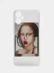 Багровый силиконовый чехол для Tecno Spark 9 Pro, с принтом, с рисунком (Техно Спарк 9 Про)