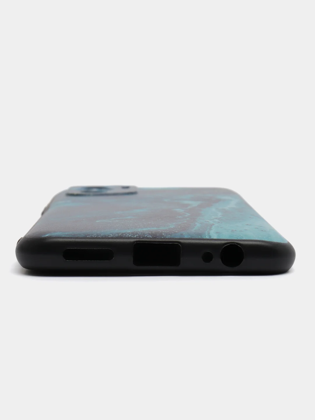Тёмно-бирюзовый силиконовый чехол для Xiaomi Redmi Note 10S / Note 10 4G / Poco m5S, с рисунком, с принтом