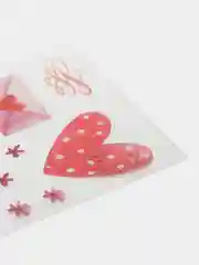 Наклейка "Любовь " пластик 15х10 см