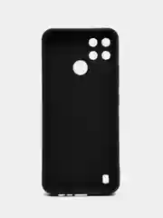 Оранжевый чехол для Realme C21y / C25y, с принтом, с рисунком (Реалми С21у / С25у)