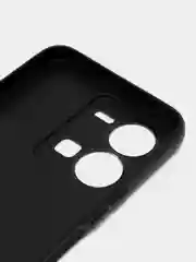 Тёмно-бирюзовый силиконовый чехол для Vivo Y35 4G, с принтом, с рисунком (Виво у35 4г)