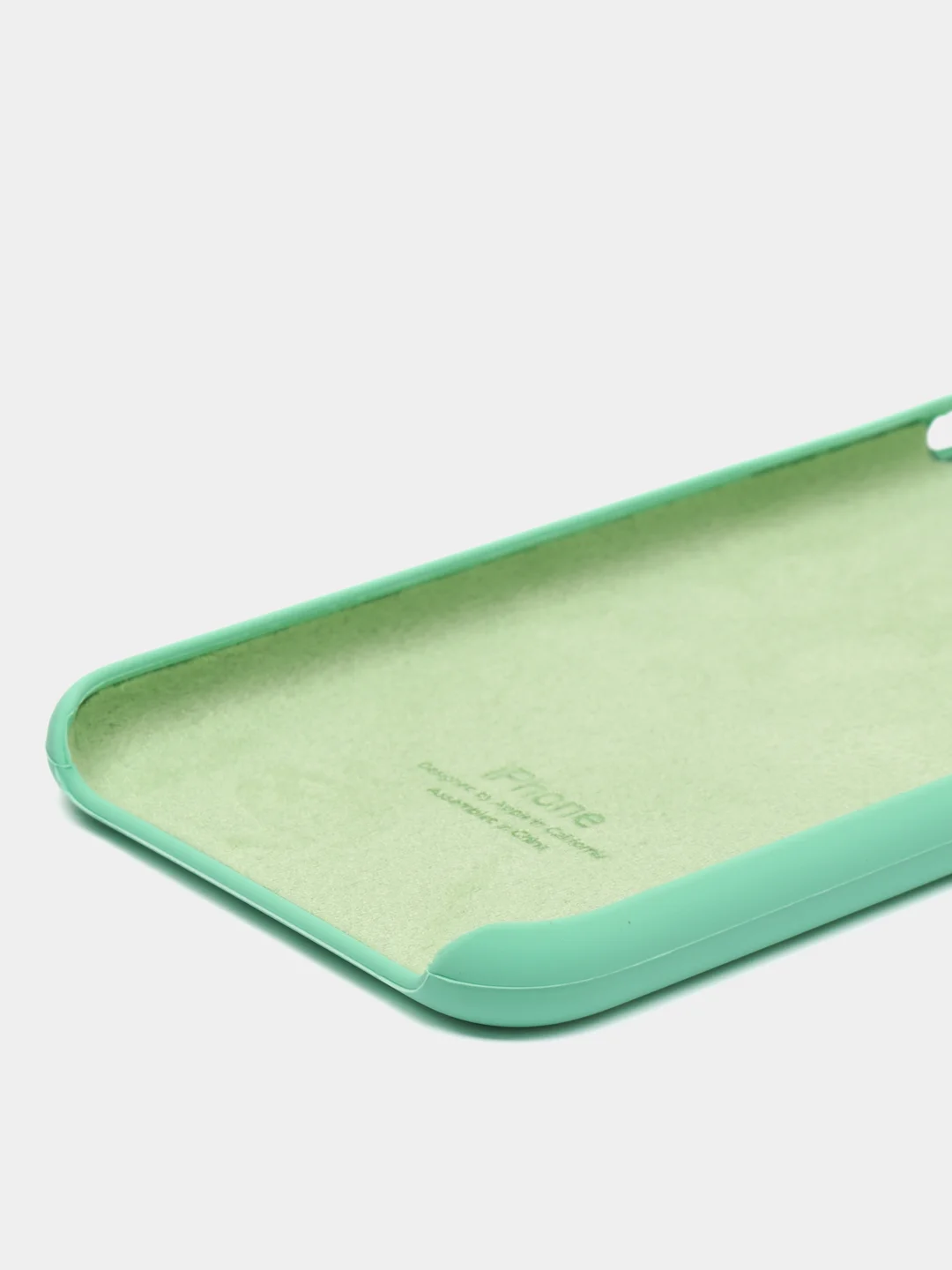 Лайм чехол Silicone Case для iPhone X/XS