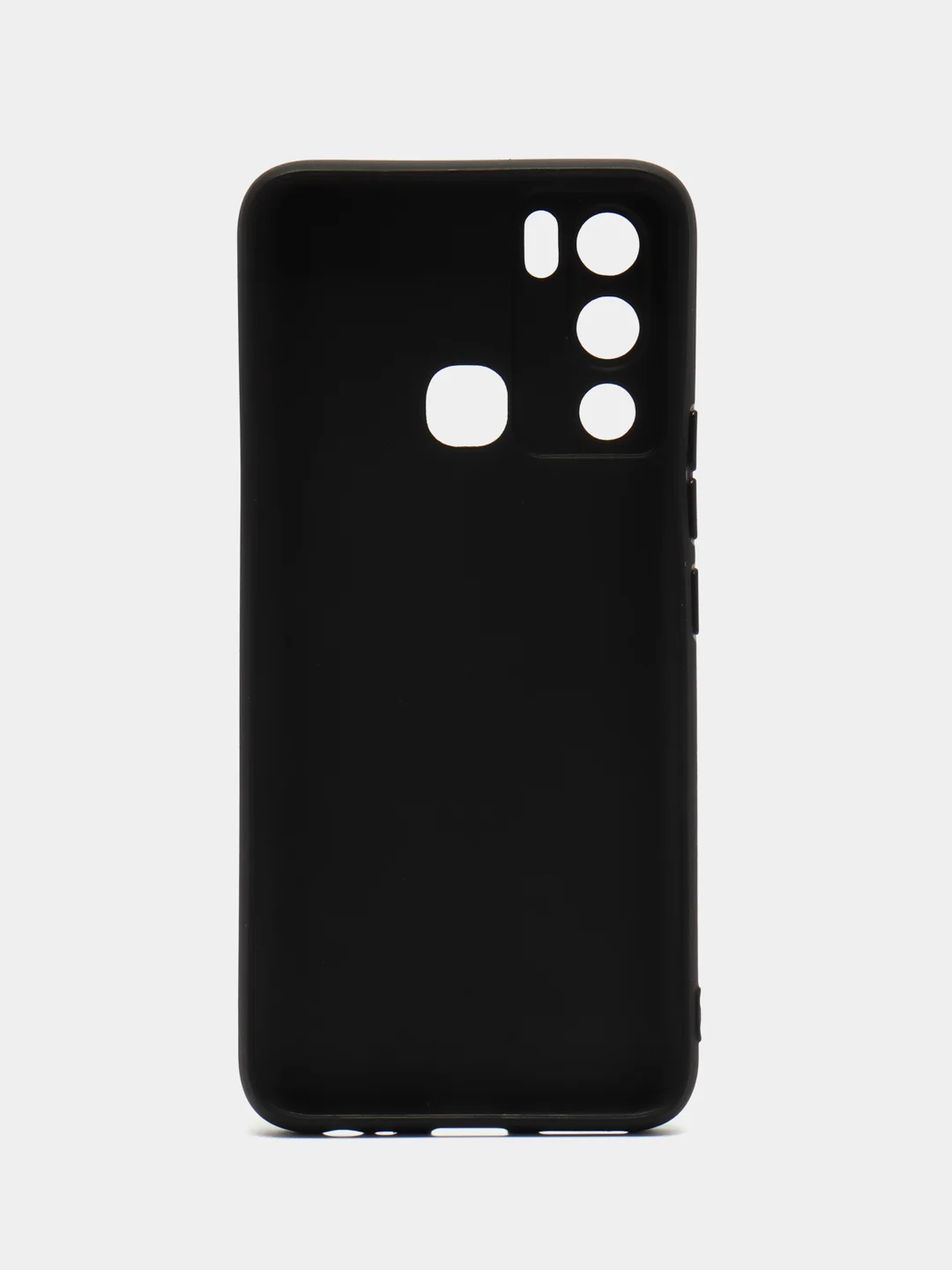 Сиреневый силиконовый чехол для Infinix HOT 12i, с принтом, с рисунком (Инфиникс Хот 12 ай)