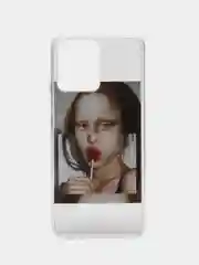 Багровый чехол для Realme C30 / C30S / Narzo 50i Prime, с принтом, с рисунком (Реалми С30)