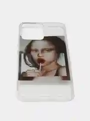 Багровый чехол для Realme C30 / C30S / Narzo 50i Prime, с принтом, с рисунком (Реалми С30)