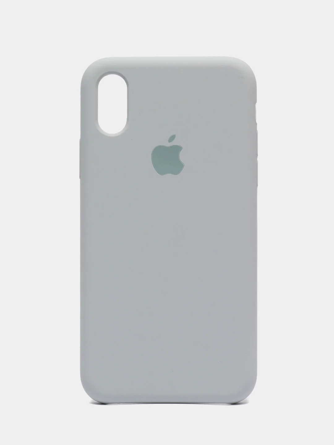 Зелёный хаки чехол Silicone Case для iPhone X/XS