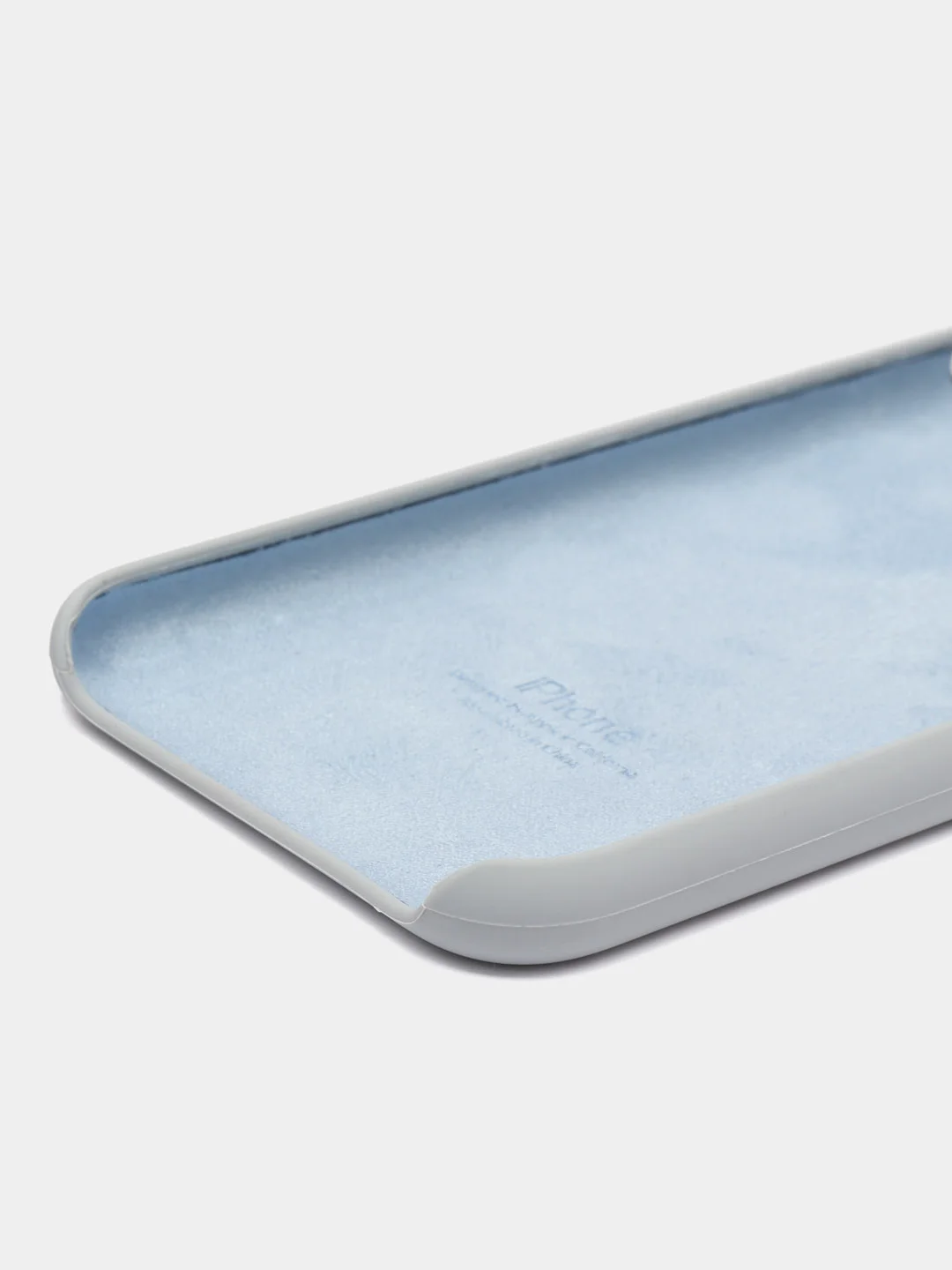 Зелёный хаки чехол Silicone Case для iPhone X/XS