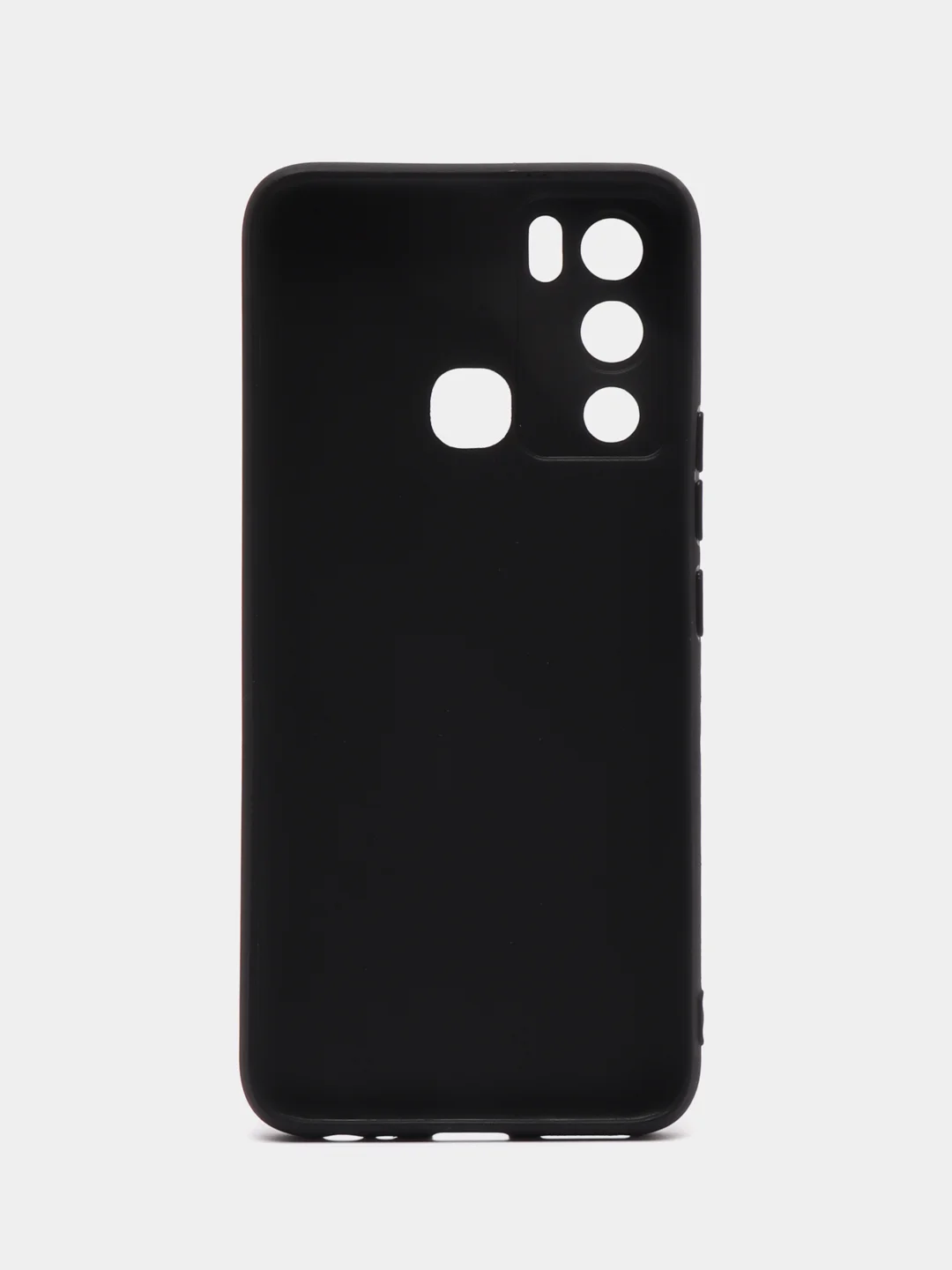 Голубой силиконовый чехол для Infinix HOT 12i, с принтом, с рисунком (Инфиникс Хот 12 ай)