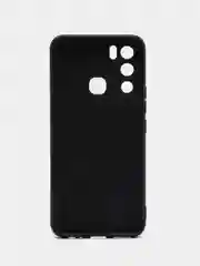 Рыжий силиконовый чехол для Infinix HOT 12i, с принтом, с рисунком (Инфиникс Хот 12 ай)