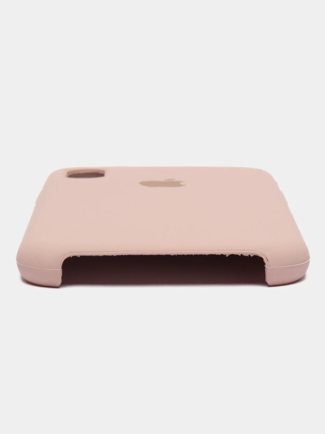 Пудровый чехол Silicone Case для iPhone X/XS